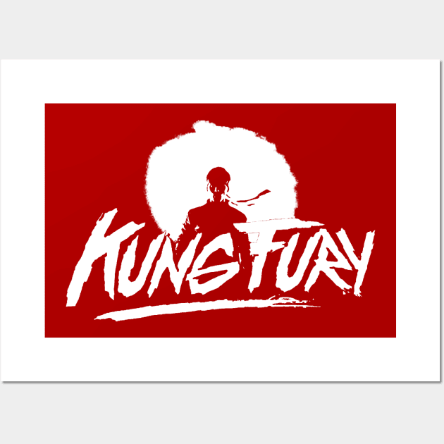 Kung Fury Wall Art by Smidge_Crab